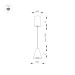 Светильник SP-ELEMENTA-CONE-R83-9W Day4000 (BK, 39 deg, 230V) (ARL, IP40 Металл, 3 года)