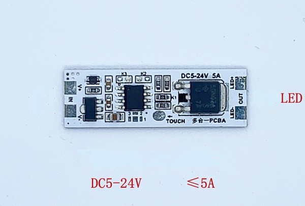 Микродиммер сенсорный LV-TPV3.1 (12-24V, 5A, 60-120W)