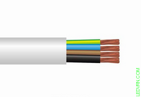 Провод соединительный ПВС 4х1.5 мм.кв. для RGB ленты