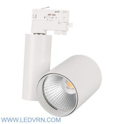 Светильник LGD-SHOP-PREMIUM-4TR-R100-40W Warm3000 (WH, 24 deg)