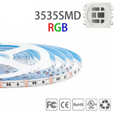 Лента RGB 3535-120-12V, 14W/m, 8mm, IP20