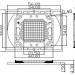 Мощный светодиод ARPL-30W-EPA-5060-PW (1050mA)