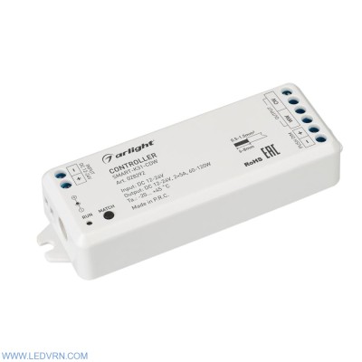 Контроллер SMART-K31-CDW (12-24V, 2x5A, 2.4G)