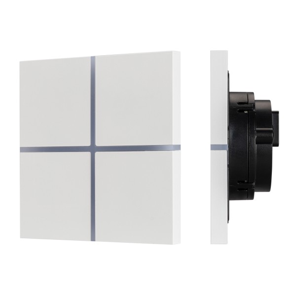 INTELLIGENT ARLIGHT Сенсорная панель KNX-304-13-IN White (BUS, Frameless)