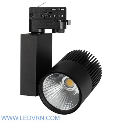  Светильник LGD-ARES-4TR-R100-40W Warm3000 (BK, 24 deg)