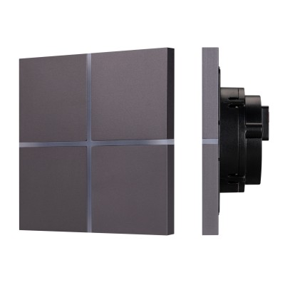 Сенсорная панель KNX-304-13-IN Grey (BUS, Frameless)