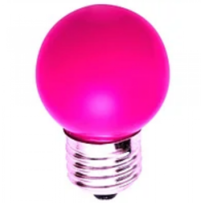 Лампа для Белт-Лайта Е27 1.5W Розовый