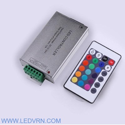 RGB-контроллер LN-RF24B (12-24V, 144-288W RF-ДУ, 24 кнопки)