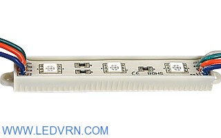 Модуль герметичный PGM5050-3 12V IP65 RGB